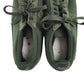 Nike trainers shoe size UK 6 dark green sneakers with laces