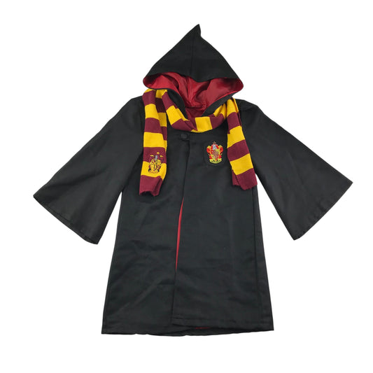 Harry Potter Costume 8-9 years Gryffindor cloak and scarf red and burgundy