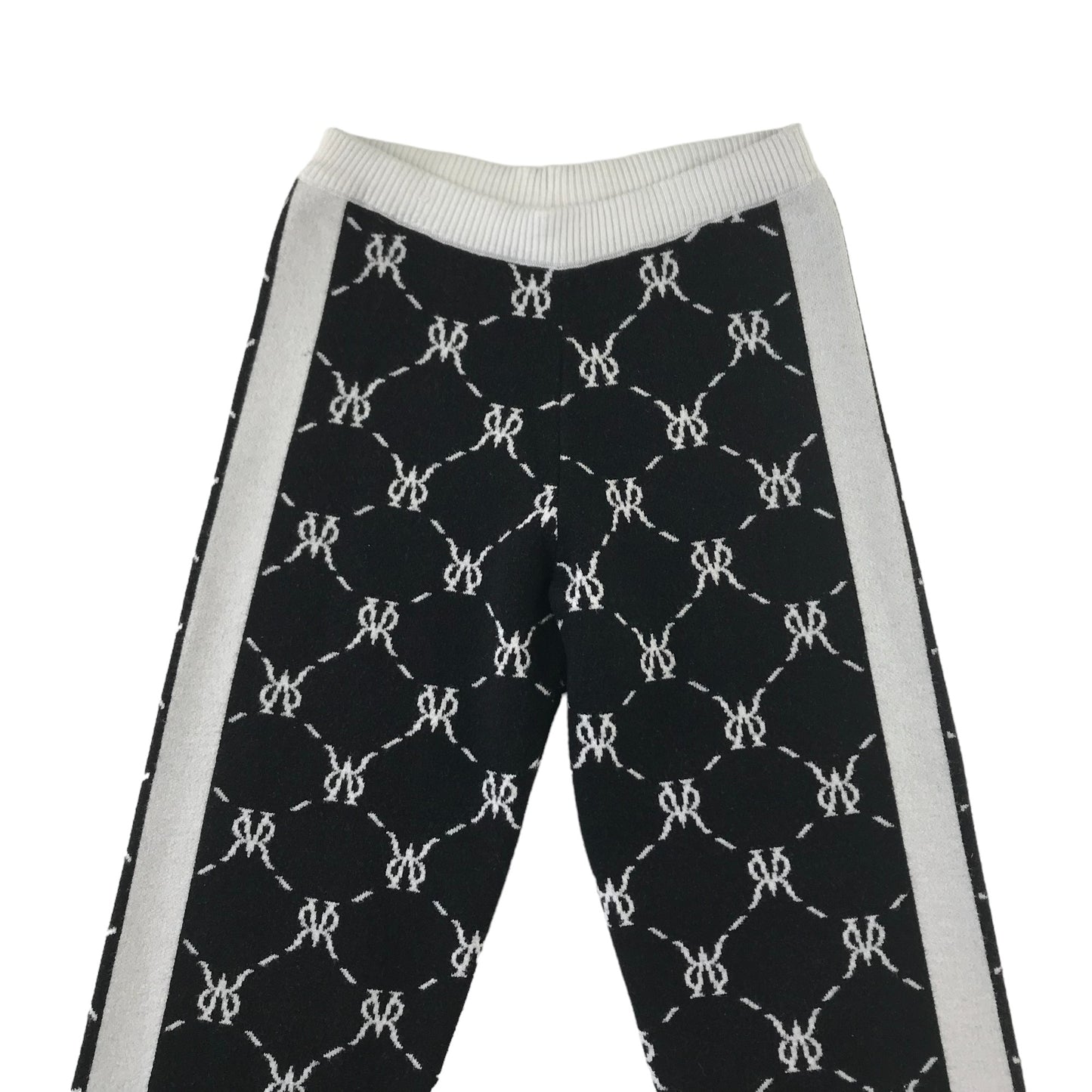 River Island Jumper and Joggers Set Age 11 Black and White Print Pattern