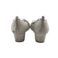 Monsoon pumps shoe size UK 1 white sparkly with kitten heel