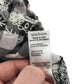 M&S Dress Age 10 Black and White Checked Sleeveless Shirt Style Cotton