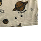 H&M t-shirt 5-6 years cream Saturn planet print long sleeve cotton