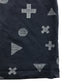 Geometric print t-shirt 6 years navy cotton