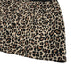 Next skirt 4-5 year brown animal print with glittery elasticated waistband