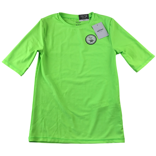 Preloved kids green swimwear top