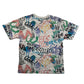 Next t-shirt 7 years all over graffiti multicolour print cotton