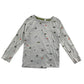 Tu t-shirt 6-7 years grey long sleeve nature print
