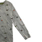 Tu t-shirt 6-7 years grey long sleeve nature print