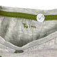 Tu t-shirt 6-7 years grey long sleeve nature print
