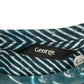 George t-shirt 6-7 years blue futuristic print with text
