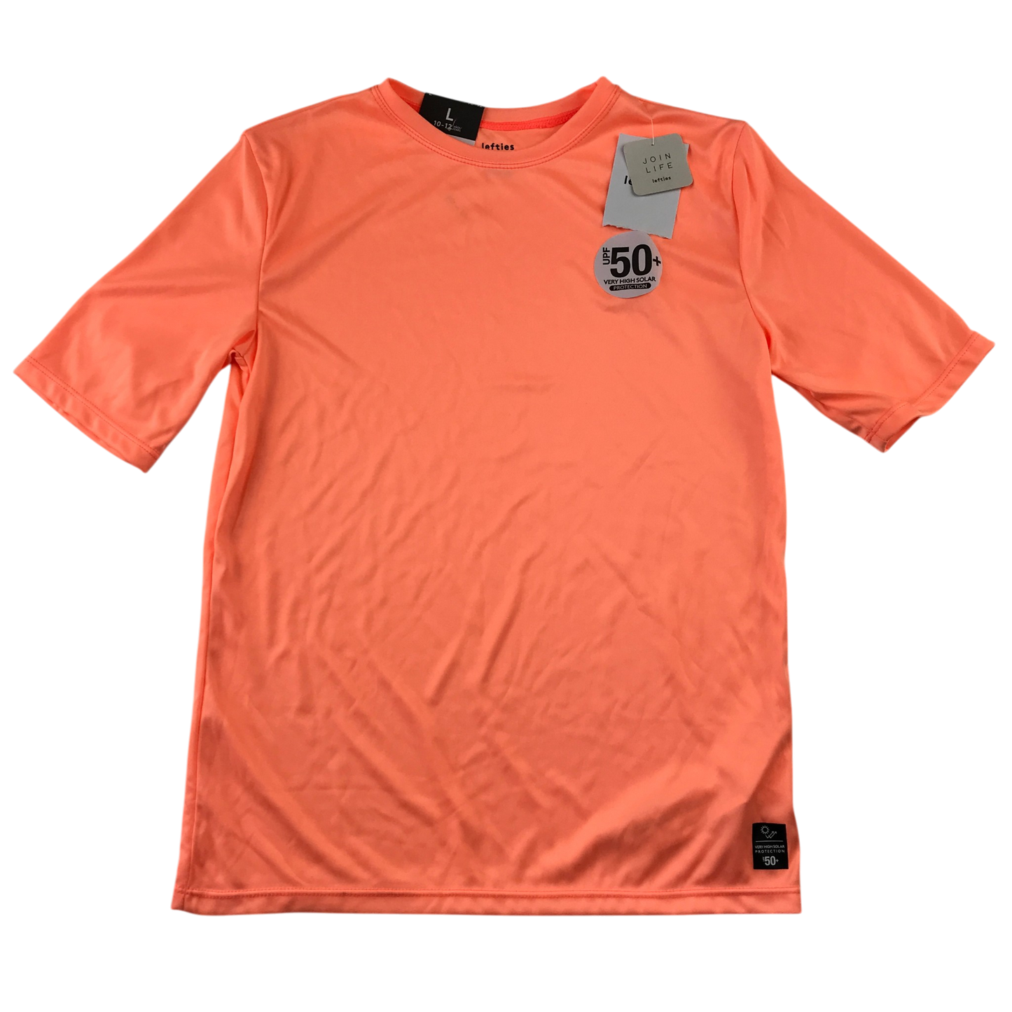 Preloved kids orange swimwear top