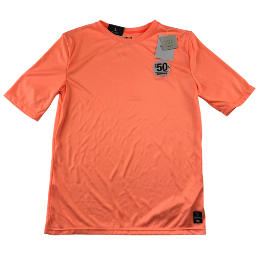 Preloved kids orange swimwear top