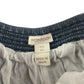 Monsoon skirt 5-6 year blue and white striped with pattern detailing cotton