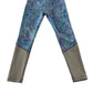 Matalan sport leggings 8-9 years blue swirly wave pattern design