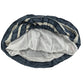 Monsoon skirt 5-6 year blue and white striped with pattern detailing cotton