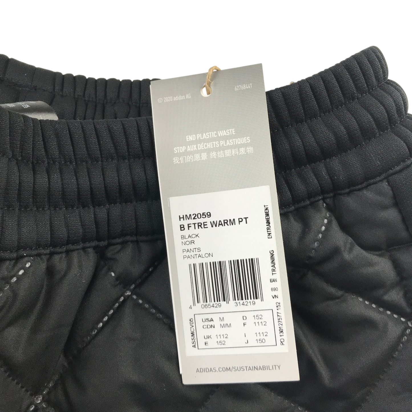Preloved kids black sports joggers