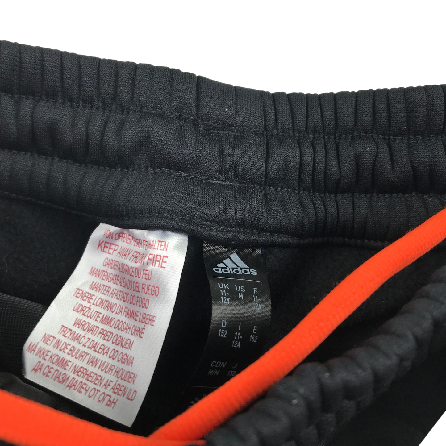 Preloved kids black sports joggers