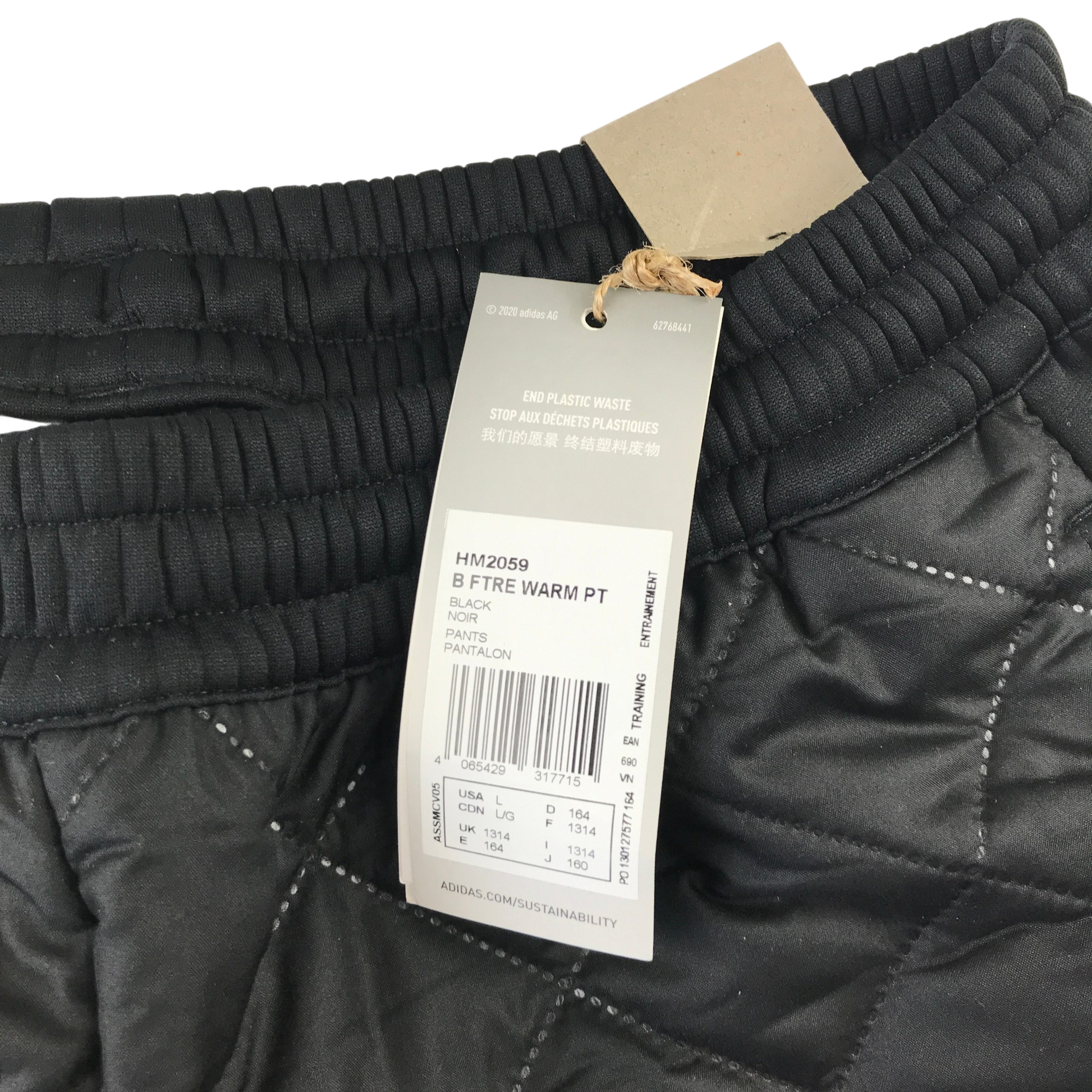 Preloved kids black sports joggers