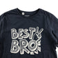 Vertbaudet t-shirt 7-8 years navy long sleeve graphic cotton