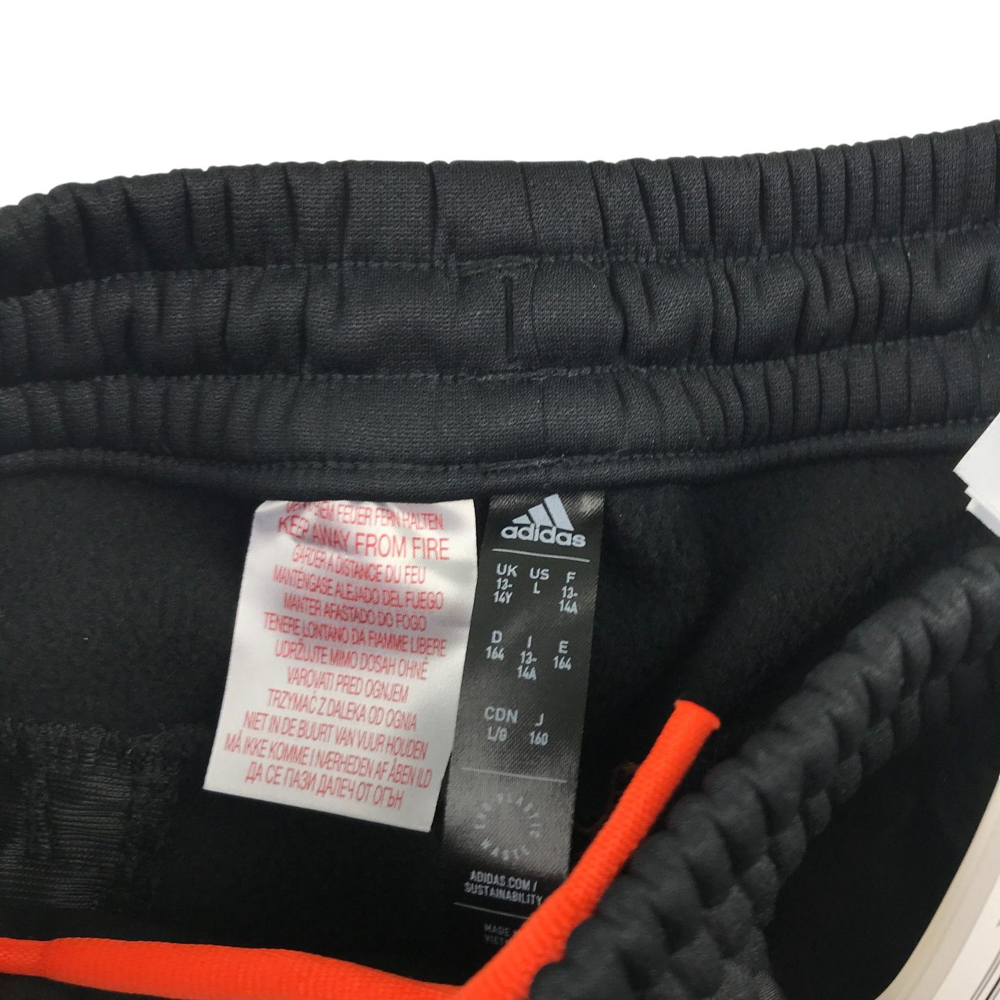 Preloved kids black sports joggers