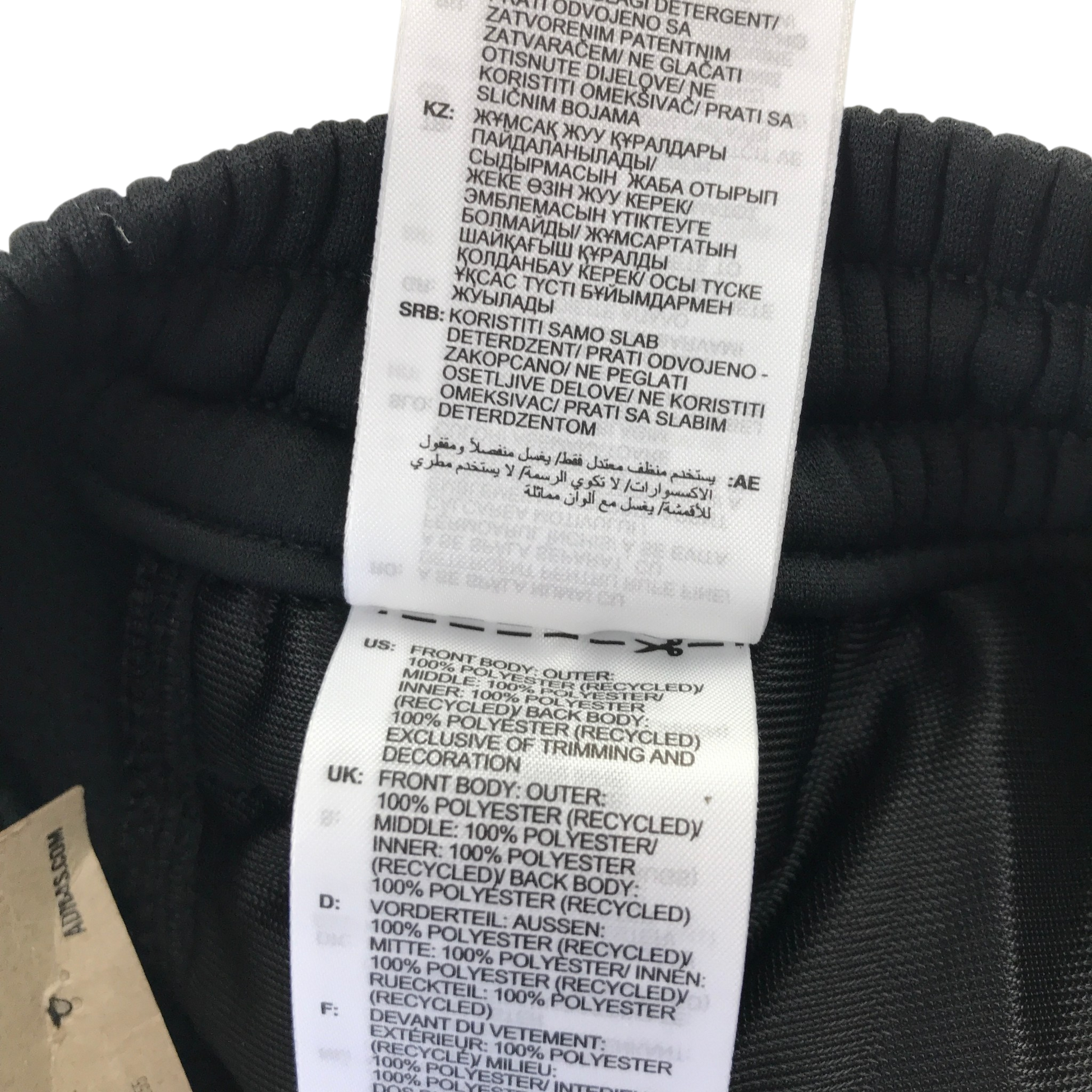 Preloved kids black sports joggers