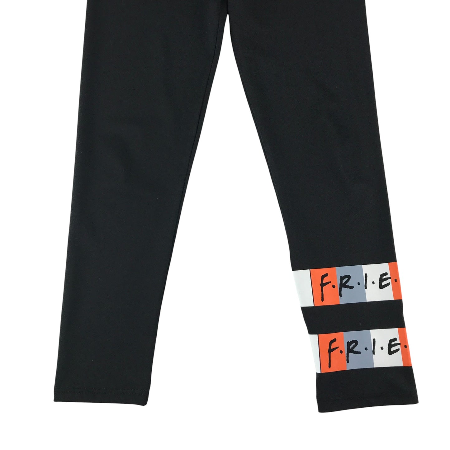 George sport leggings 9-10 years black Friends design print