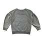 Tu festive sweater 6-7 years grey puff sleeve sequin PUG