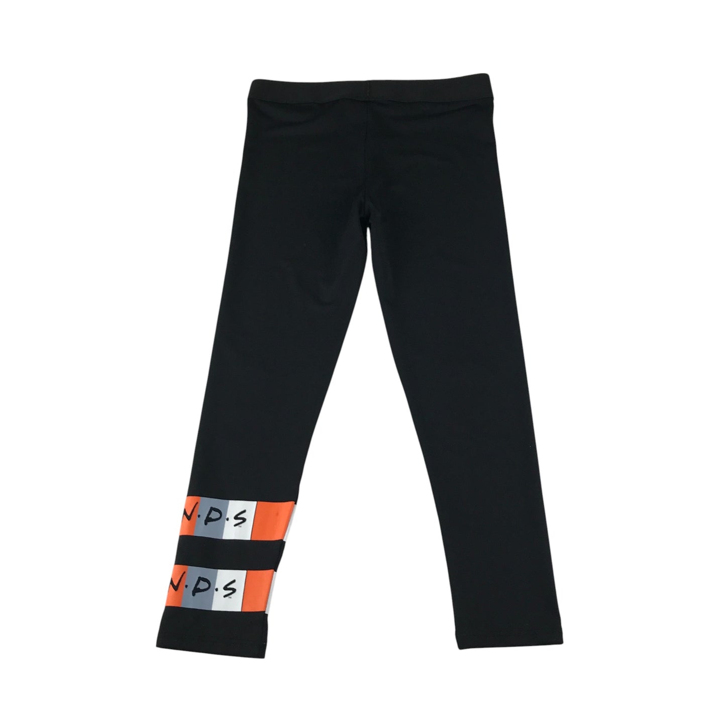 George sport leggings 9-10 years black Friends design print