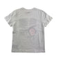 Next t-shirt Age 7 white crew neck smiley graphic cotton