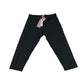 USA Pro sport leggings 11-12 years black plain with elasticated waistband