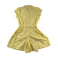 George School Summer Gingham A-line Dress 4-5 years Yellow with Belt