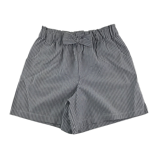 School Summer Gingham Shorts