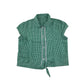 School Summer Gingham shirts with buttons