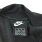 Nike Air Sweater Age 5 Black Velour Full Zipper Sporty