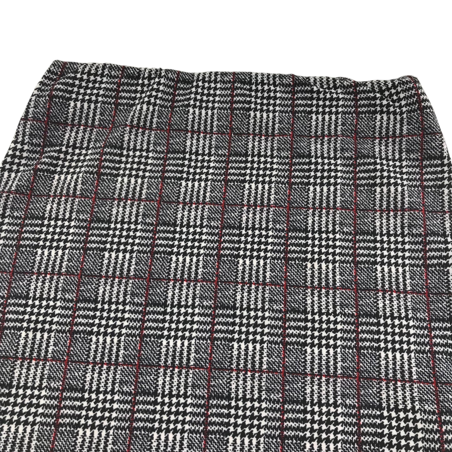 New Look skirt 8-9 year grey houndstooth checked pattern