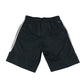 Adidas sports short 11-12 years black plain with white logo and 3 stripes