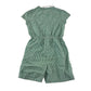 School Gingham Summer Jumpsuit with zipper fastening