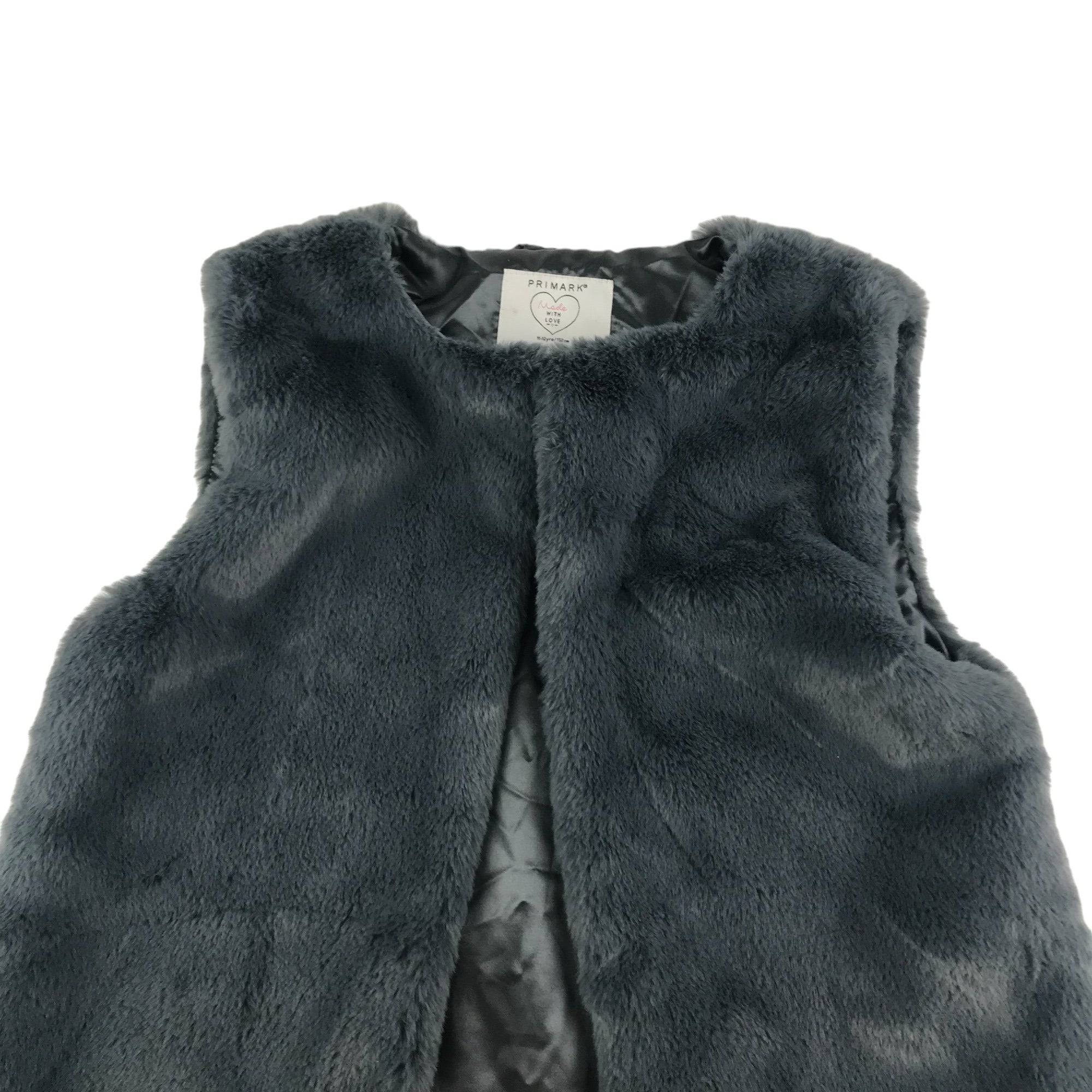 Faux fur hotsell vest h&m