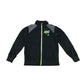 Nike sport sweater 5-6 years black with neon yellow full zipper and logo