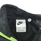 Nike sport sweater 5-6 years black with neon yellow full zipper and logo