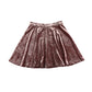 M&S skirt 9-10 year pink plain velvety with thin waistband