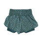 Gilly Hicks sports shorts women's XS blue checked elasticated waist