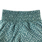 Gilly Hicks sports shorts women's XS blue checked elasticated waist