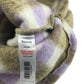 Nutmeg Fleece Jacket Age 5 Lilac Brown White Check Pattern