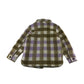 Nutmeg Fleece Jacket Age 5 Lilac Brown White Check Pattern