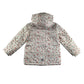 Primark jacket 5-6 years white floral print with fleece lining