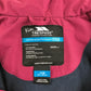 Trespass jacket 7-8 years pink waterproof hard shell fleece lining