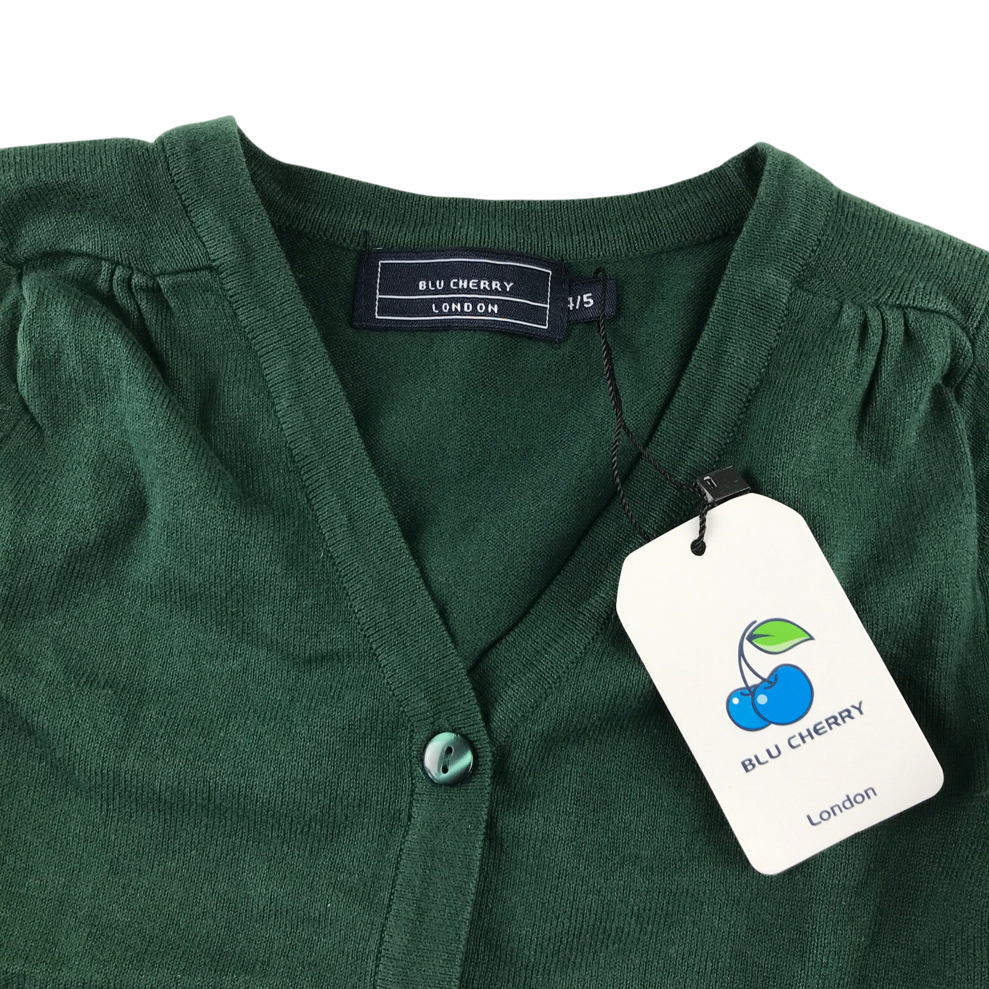 Preloved Blu Cherry cardigan for kids