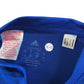 Adidas sport top 11-12 years blue plain with white logo