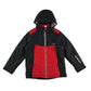 Decathlon ski jacket 7-8 years black and red ski style wed'ze